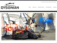 Tablet Screenshot of dysonian.com